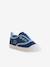 Elastische stoffen babysneakers chambrayblauw+jeansblauw - vertbaudet enfant 