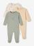Lot de 3 pyjamas bébé mixtes Basics vert - vertbaudet enfant 