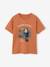 T-shirt garçon motif animalier bleu ardoise+orange - vertbaudet enfant 
