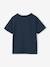 T-shirt motifs graphiques garçon bleu nuit+écru - vertbaudet enfant 