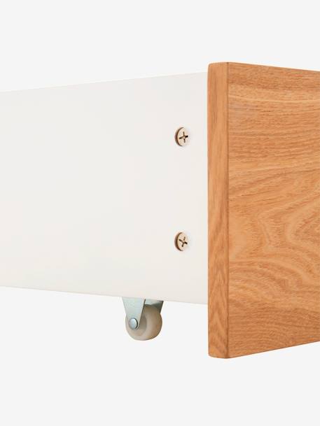 Tiroir de lit enfant à roulettes Confetti blanc - vertbaudet enfant 