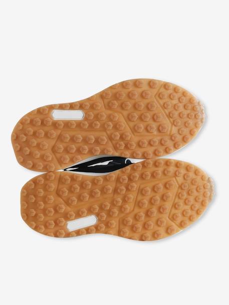 Kindersneakers met veters en klittenband, kleutercollectie blauw, bedrukt+kaki+veel beige+veel blauw - vertbaudet enfant 