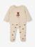 Ensemble naissance ours brassière et pantalon beige chiné - vertbaudet enfant 