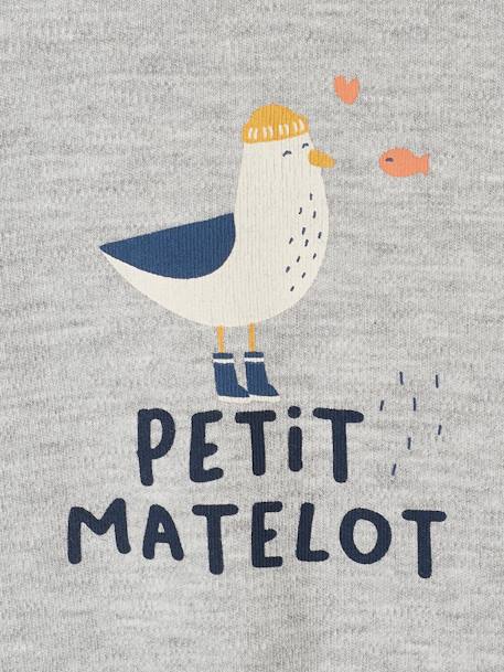 Lot de 2 pyjamas bébé 2 pièces gris chiné - vertbaudet enfant 