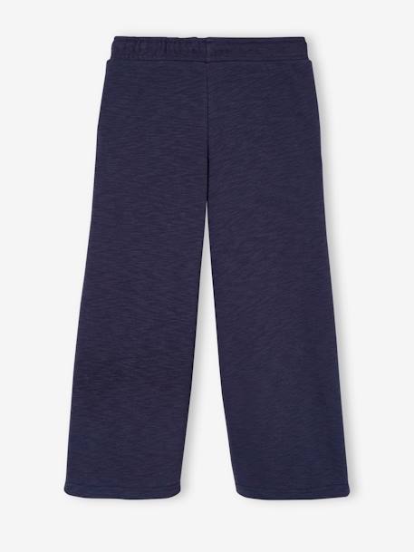Jogging fille large marine+vert+vert d'eau - vertbaudet enfant 