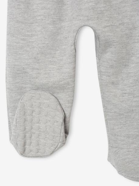 Set van 2 babypyjama's, 2-delig gemêleerd grijs - vertbaudet enfant 