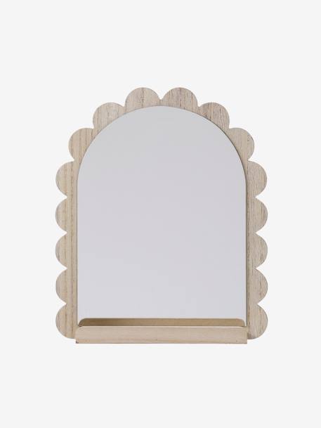 Miroir avec tablette FESTON beige - vertbaudet enfant 