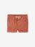 Short bébé garçon en toile taille élastiquée terracotta - vertbaudet enfant 