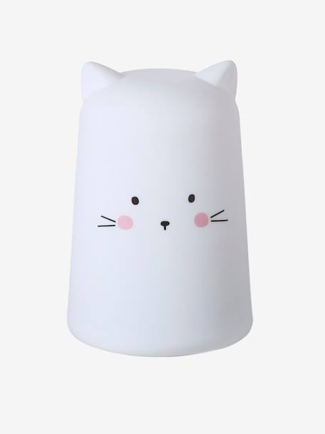Veilleuse Chat blanc - vertbaudet enfant 