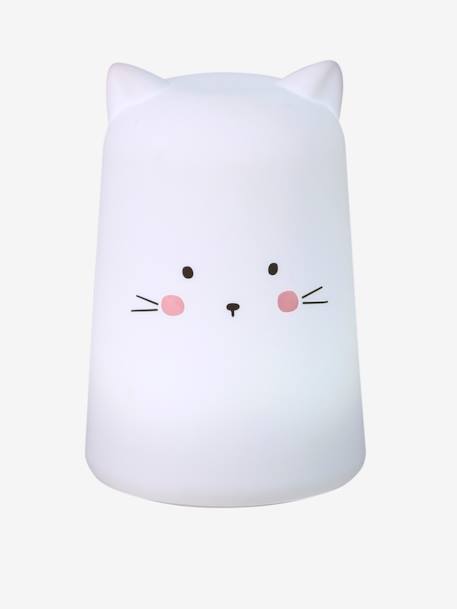 Veilleuse Chat blanc - vertbaudet enfant 