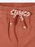 Short bébé garçon en toile taille élastiquée terracotta - vertbaudet enfant 