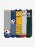 Lot de 5 paires de chaussettes 'monstres' garçon marine - vertbaudet enfant 