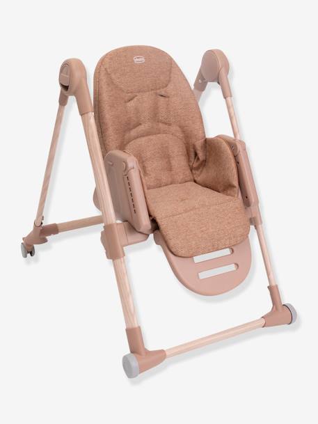 Kinderstoel Polly Armonia CHICCO antraciet+bruin+grijs+terracotta - vertbaudet enfant 