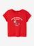Set van 2 T-shirts voor baby, met korte mouwen rood - vertbaudet enfant 