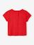 Set van 2 T-shirts voor baby, met korte mouwen rood - vertbaudet enfant 