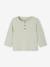 Lot 2 tunische Basics baby's longsleeve shirts groengrijs - vertbaudet enfant 
