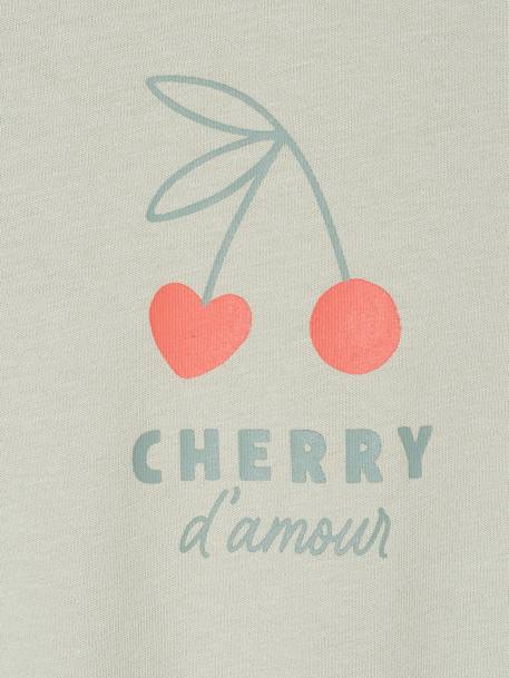 Lot de 2 t-shirts Basics bébé manches longues vert sauge - vertbaudet enfant 