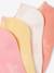 Lot de 4 paires de socquettes fille Basics rose bonbon - vertbaudet enfant 
