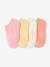 Set van 4 paar meisjessokken Basics snoepjesroze - vertbaudet enfant 