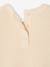 Pull bébé brodé vanille+vieux rose - vertbaudet enfant 