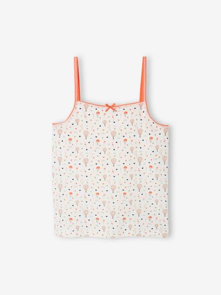 Lot de 3 débardeurs fantaisie Fille rose pâle - vertbaudet enfant 