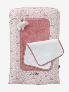 Puériculture-Matelas, accessoires de lange-Matelas à langer et 2 tapis de change DANS LES BOIS