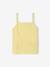 Lot de 3 débardeurs fille jaune pâle - vertbaudet enfant 