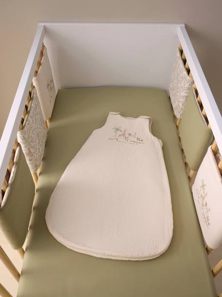 Zomertrappelzak van katoengaas BABYLON zandbeige - vertbaudet enfant 