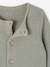 Set met shirt en broek voor baby's van tricot beige+blauwgroen+saliegroen+wit - vertbaudet enfant 
