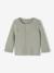 Ensemble bébé mixte gilet pantalon en tricot beige+blanc+vert d'eau+vert sauge - vertbaudet enfant 