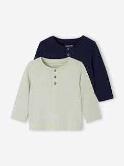 -Lot 2 tee-shirts tunisiens bébé manches longues