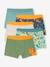 Set van 5 stretch boxershorts voor jongens Jungle groen - vertbaudet enfant 