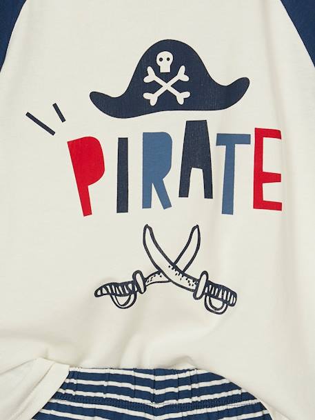 Lot 2 pyjashorts garçon pirate bleu océan - vertbaudet enfant 