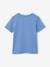 T-shirt Basics garçon imprimé devant blanc chiné+bleu+bleu pétrole+turquoise - vertbaudet enfant 