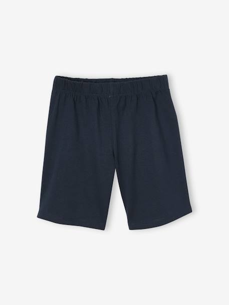 Lot pyjama + pyjashort garçon dinosaure vert - vertbaudet enfant 