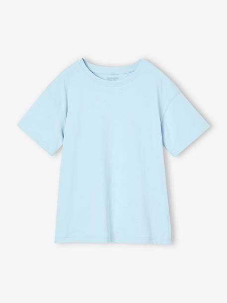 Lot de 3 t-shirts Basics garçon unis bleu ciel - vertbaudet enfant 