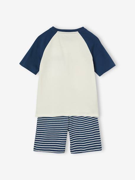 Lot 2 pyjashorts garçon pirate bleu océan - vertbaudet enfant 