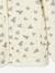 Meisjesset gewatteerd jack met bloemenprint + jurk paars+rozen - vertbaudet enfant 