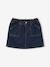 Jeans meisjesrok van Basics ongewassen denim - vertbaudet enfant 