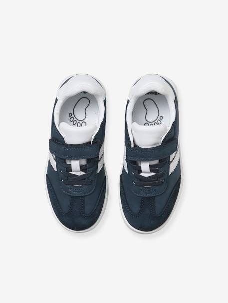 Geknoopte en klittenband kindertasjes collectie kleuterschool groen+marineblauw - vertbaudet enfant 