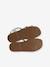 Leren kindersandalen met klittenband veel blauw+wit - vertbaudet enfant 