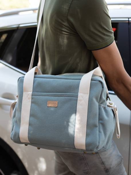 Sac à langer Paris vert sauge - vertbaudet enfant 