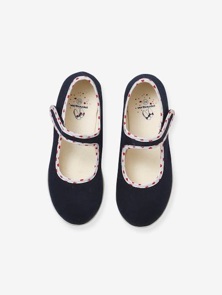 Chaussons scratchés enfant marine - vertbaudet enfant 