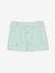 Lot 2 pyjashorts fille 1 motif arc-en-ciel + 1 motif flamant rose turquoise - vertbaudet enfant 