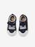 Vertbaudet baby sneakers met klittenband en veters marineblauw - vertbaudet enfant 