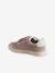 Baskets scratchées cuir enfant collection maternelle blanc+rose pâle - vertbaudet enfant 