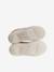 Baskets scratchées cuir enfant collection maternelle blanc+rose pâle - vertbaudet enfant 