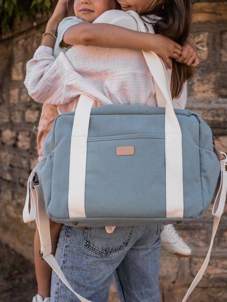 Sac à langer Paris vert sauge - vertbaudet enfant 