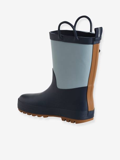 Bottes de pluie enfant collection maternelle lot bleu - vertbaudet enfant 