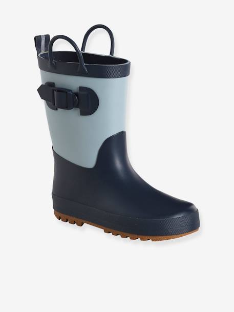 Bottes de pluie enfant collection maternelle lot bleu - vertbaudet enfant 